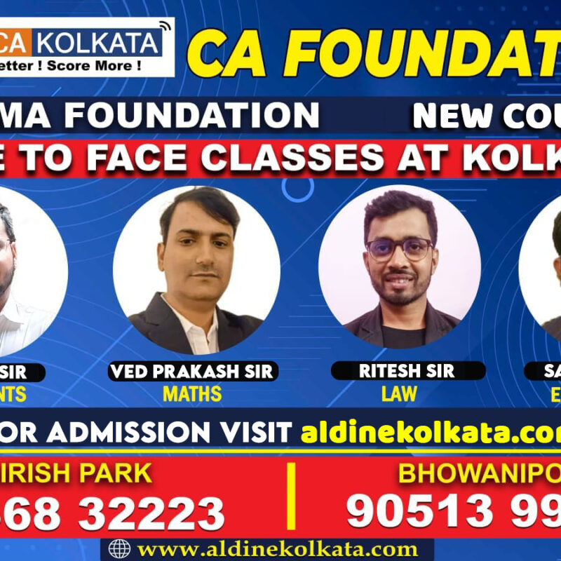 CA Foundation – Aldine CA Kolkata