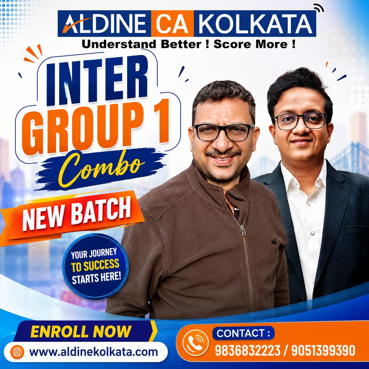 CA Inter Accounts & Law : New Regular Batch