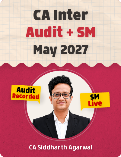 CA Inter Audit & SM Live Batch