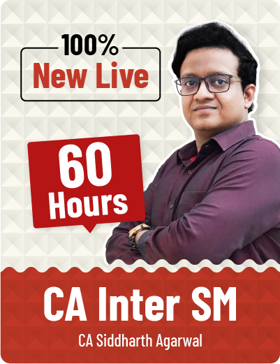 CA Inter SM: Live Batch