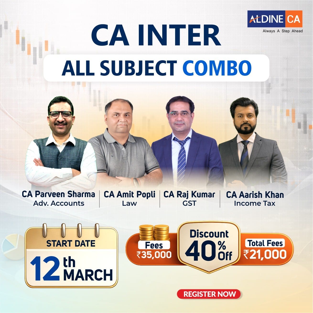 CA Inter Group 1 Combo – ADV ACC, LAW, IT & GST for Sep 26 & Jan 27 Exams