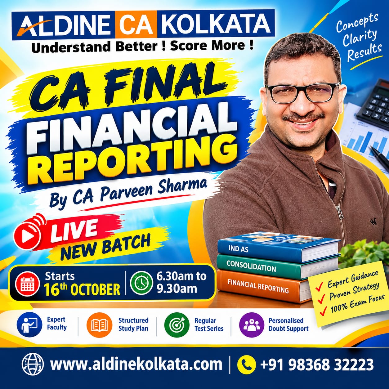 CA Final Financial Reporting (Regular Live New Batch) By CA Parveen Sharma